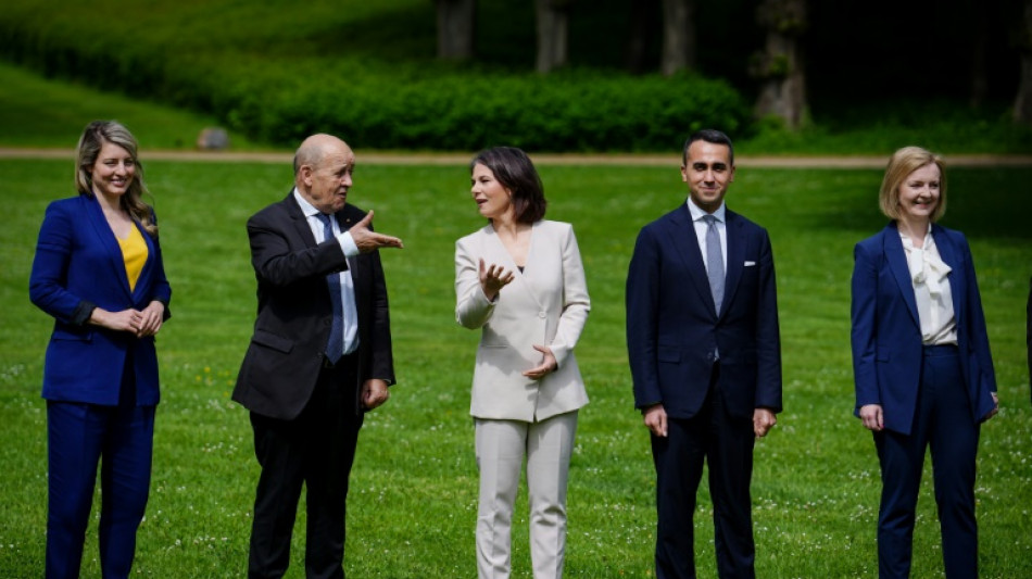 G7-Au&szlig;enminister betonen Solidarit&auml;t mit Ukraine - EU stockt Milit&auml;rhilfe auf