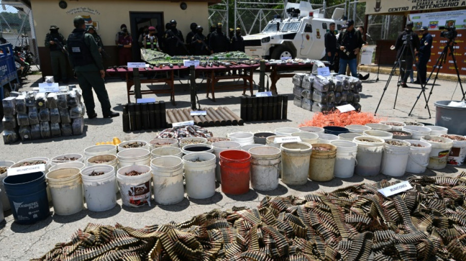Armas de guerra en c&aacute;rcel intervenida en Venezuela, una ciudadela "del mal" con todas las comodidades