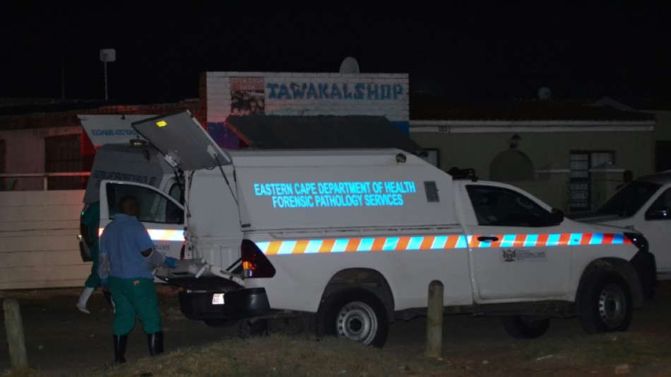 Fusillade en Afrique du Sud: huit morts lors d'une f&ecirc;te d'anniversaire