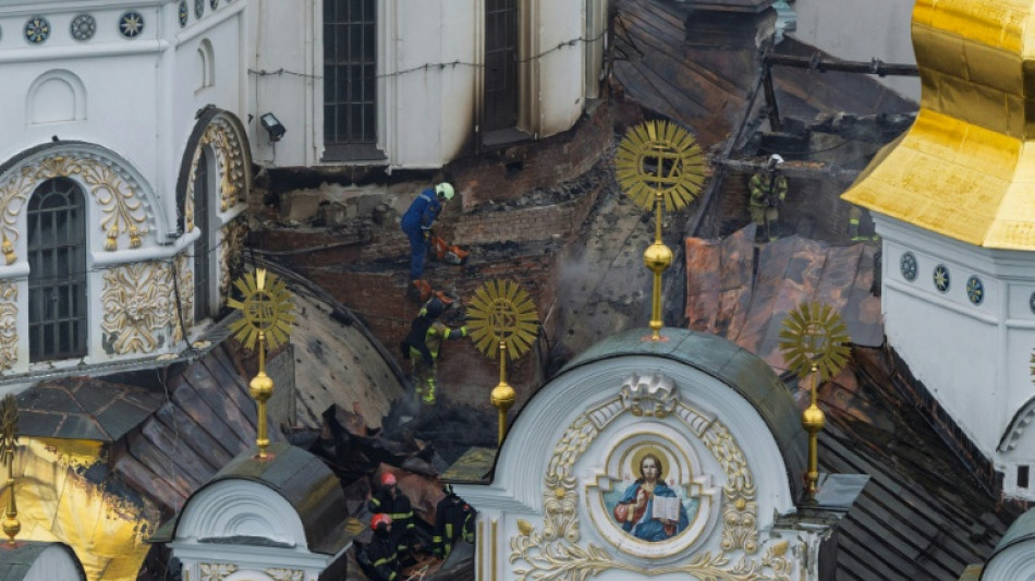 Restoring Kyiv cathedral hit by Russia could take two years: director