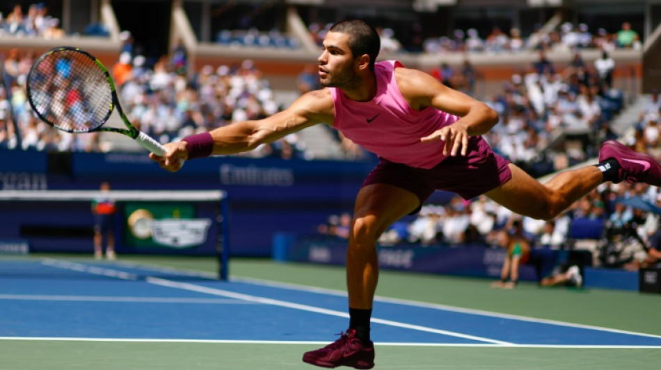 US Open: Alcaraz plane vers les demi-finales, Sabalenka qualifi&eacute;e sur forfait