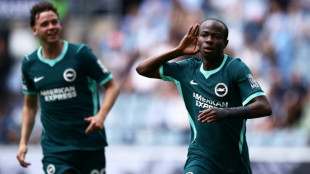 Brighton run rampant against 10-man Coventry