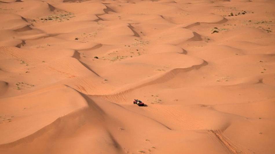 Loeb ara&ntilde;a poco m&aacute;s de 4 minutos al l&iacute;der Sainz en la 9&ordf; etapa del Dakar