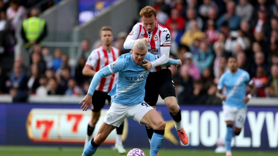 Haaland extends hot streak as Man City sink Brentford