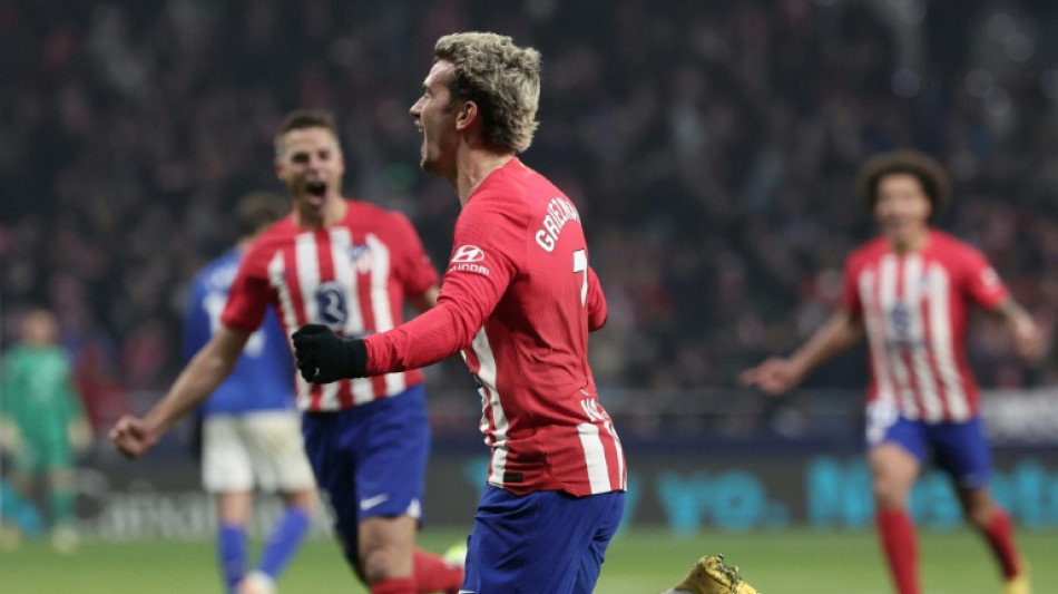 Espagne: l'Atl&eacute;tico Madrid, avec un Griezmann record, accroch&eacute; par Getafe 