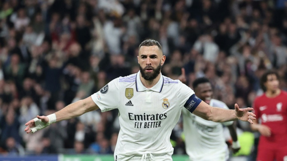 C1: avec Benzema, le Real &eacute;carte Liverpool et se hisse en quarts