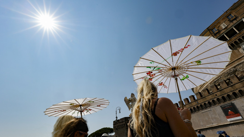 Allerta caldo per 16 citt&agrave; anche il 14 agosto
