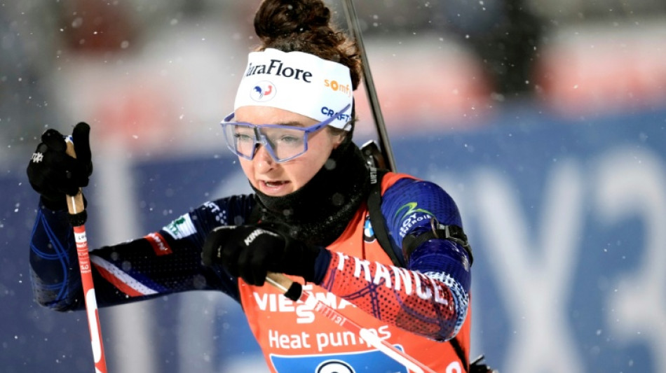 Biathlon: Lou Jeanmonnot, faire de son "plus bel échec" un moteur pour gagner