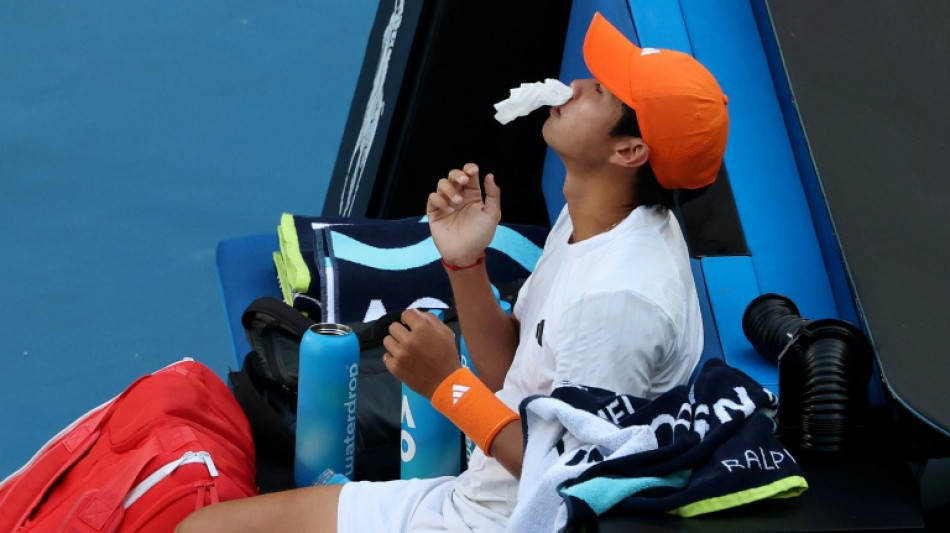 Tien thrashes Medvedev after nosebleed to make maiden Slam quarter-final