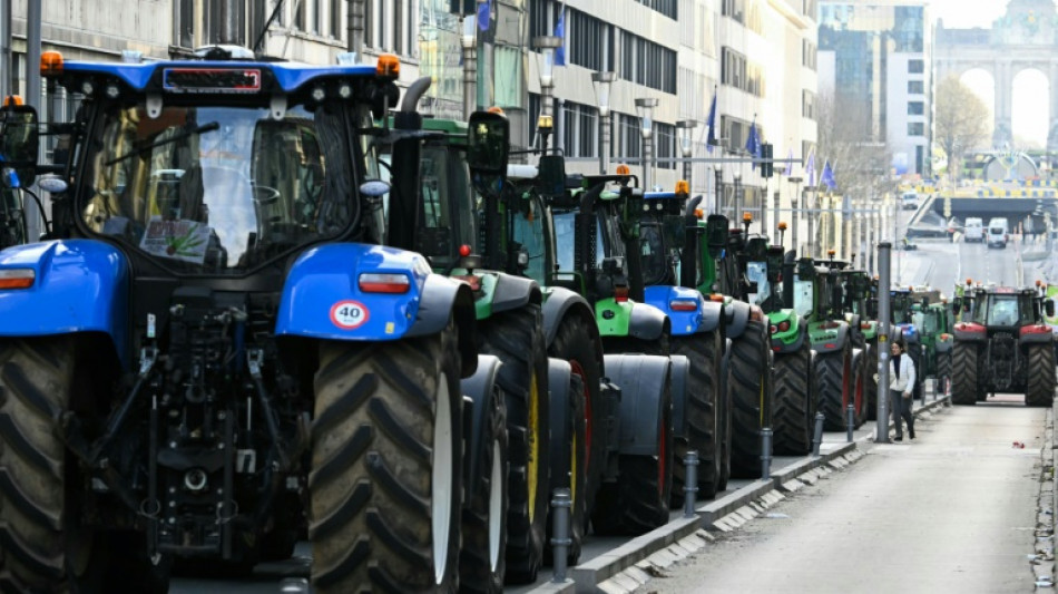 Tractors clog Brussels in anger at EU-Mercosur trade deal