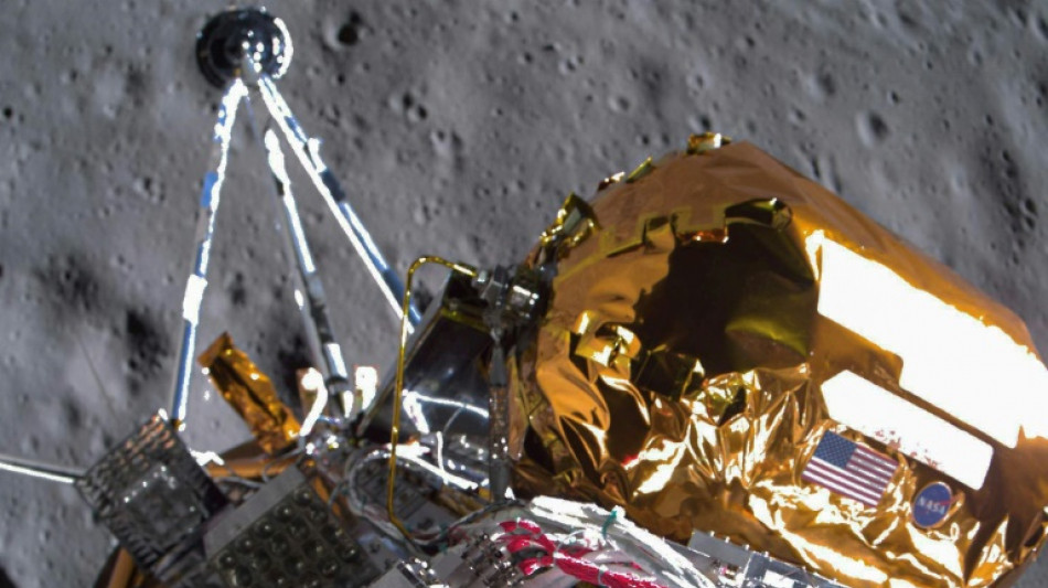 Sur la Lune, la sonde priv&eacute;e am&eacute;ricaine Odysseus n'aura bient&ocirc;t plus de batterie