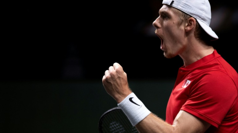 Shapovalov gives Canada edge over Australia in Davis Cup final