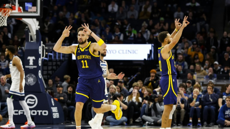 Warriors power past Timberwolves in convincing road win, Celtics cruise