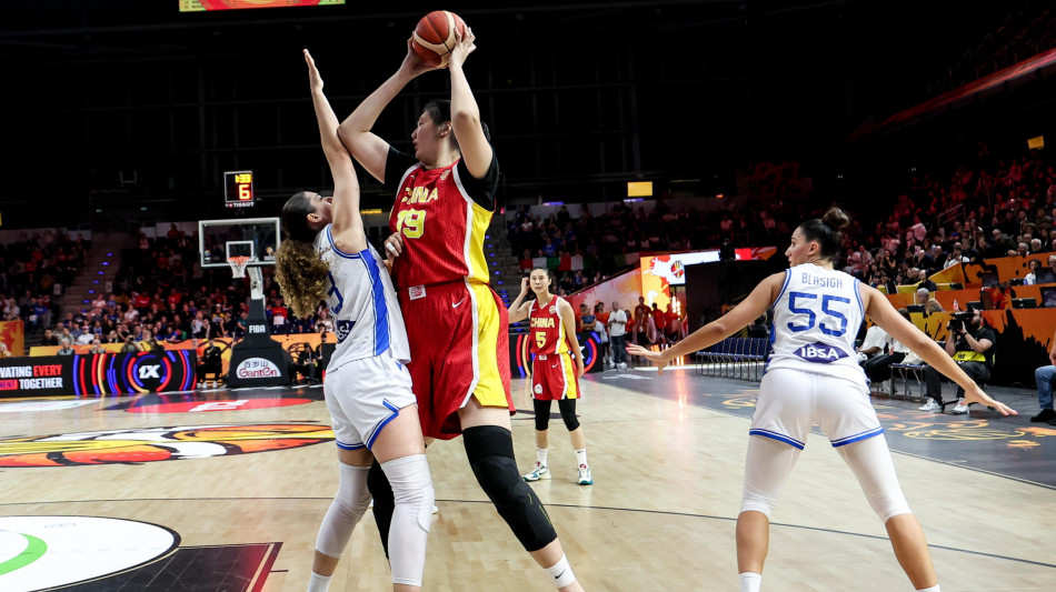Mondiali basket: Cina batte Italia 71-51, azzurre agli spareggi con l'Australia