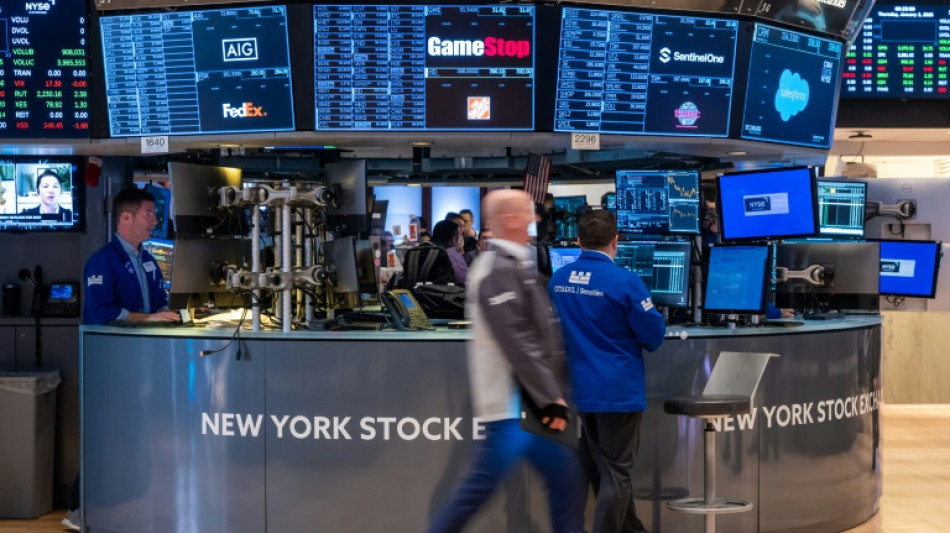 Wall Street termine en hausse, l'app&eacute;tit pour le risque revient