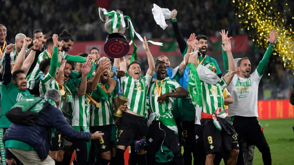 El Betis campe&oacute;n de la Copa del Rey por tercera vez en su historia