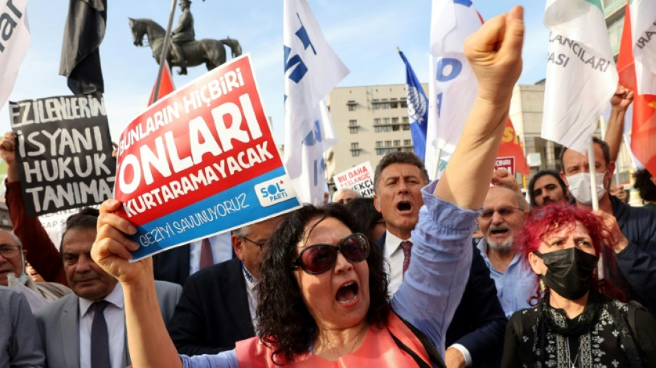 Demonstrationen in der T&uuml;rkei nach Urteil gegen Kulturf&ouml;rderer Kavala