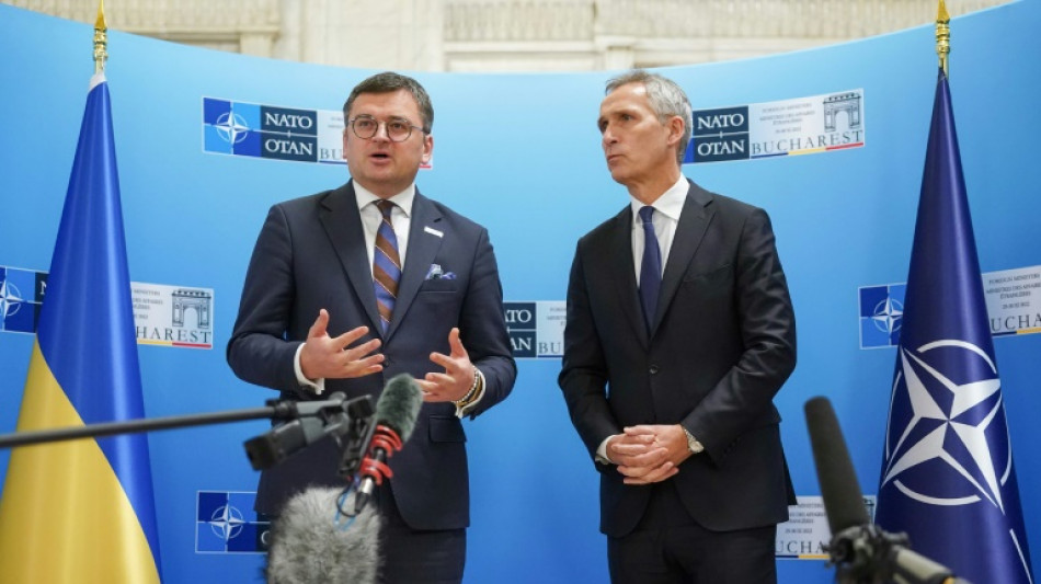 Ukraine fordert in Bukarest Patriot-Luftabwehr