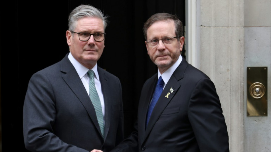 "Schwieriges Treffen": Israels Pr&auml;sident Herzog von Starmer in London empfangen