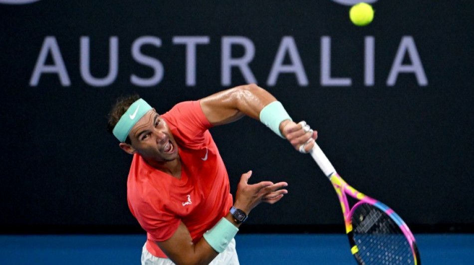 Tennis: Nadal, pour son retour, cale en quart de finale &agrave; Brisbane