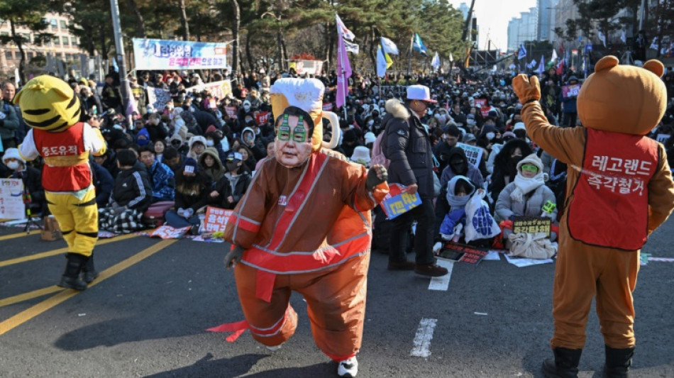 Gro&szlig;demo vor S&uuml;dkoreas Parlament vor neuem Votum &uuml;ber Absetzung des Staatschefs
