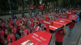 Thousands protest ahead of Mexican president's report on missing students