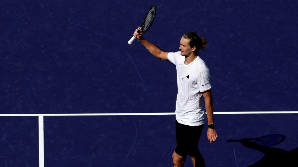 Ohne M&uuml;he: Zverev erstmals im Halbfinale von Indian Wells