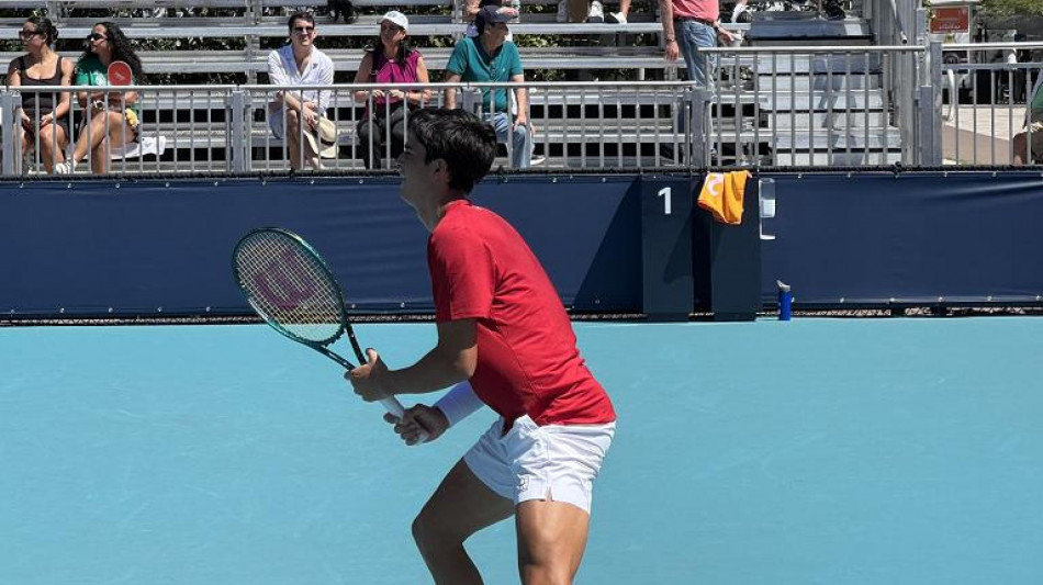 Tennis:Miami;Cin&agrave; scrive la storia, prima vittoria Atp a 17 anni
