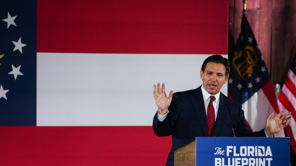 Ron DeSantis, le rival r&eacute;publicain de Trump, &agrave; Washington pour faire la cour
