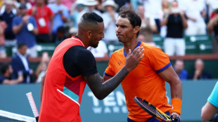 Nadal bate a Kyrgios en un duelo volc&aacute;nico en Indian Wells
