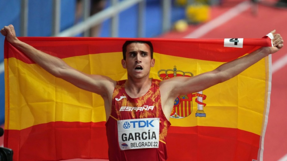 El espa&ntilde;ol Mariano Garc&iacute;a, nuevo campe&oacute;n mundial de 800 m bajo techo