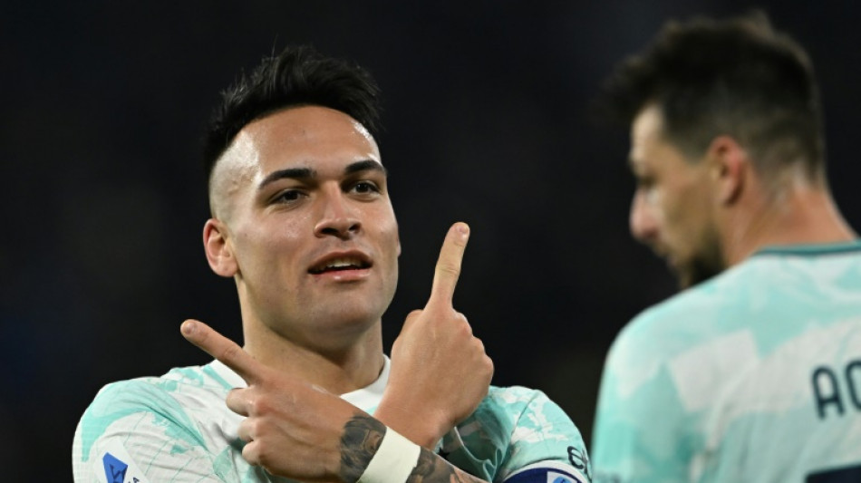 Martinez fires Inter past Cremonese and into second, Atalanta in top four