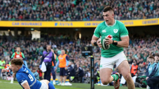 Six nations: l'Irlande surclasse l'Italie 36-0 et bondit en t&ecirc;te