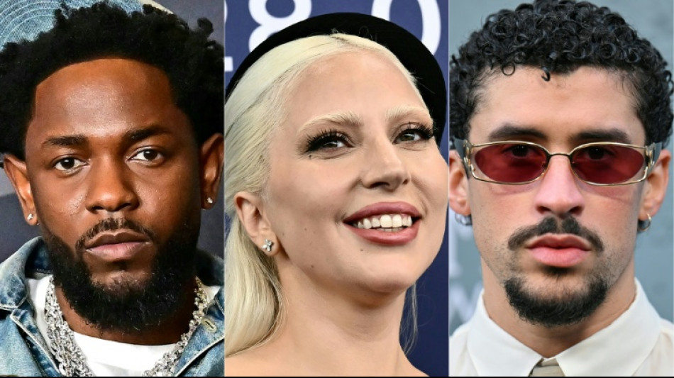 Grammy Awards: bient&ocirc;t l'heure de v&eacute;rit&eacute; pour Kendrick Lamar, Lady Gaga et Bad Bunny