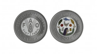 Alla Fao la moneta che celebra l'Anno Internazionale delle Donne agricoltrici 2026