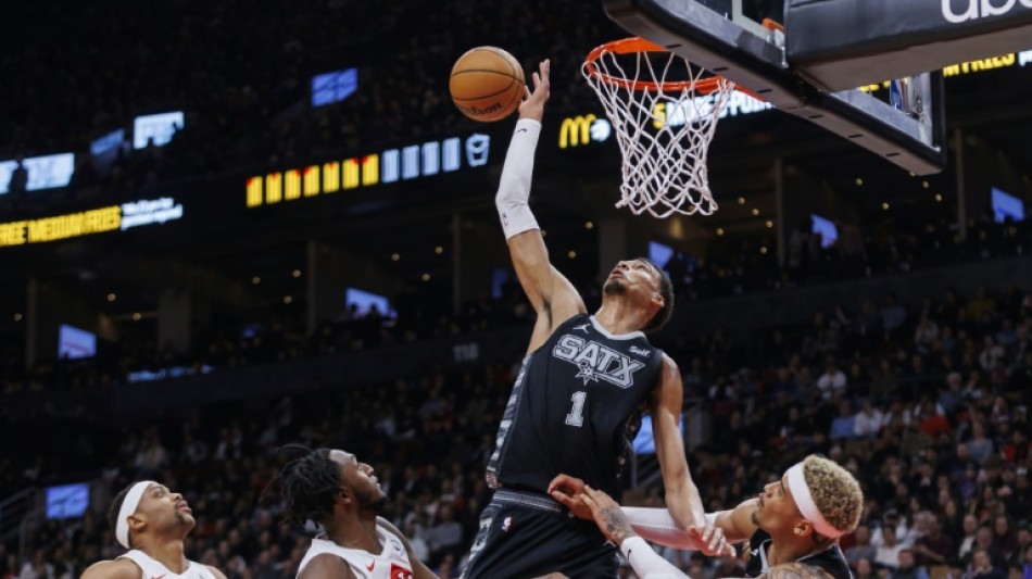 NBA: un triple-double rare pour Wembanyama, qui brille &agrave; Toronto