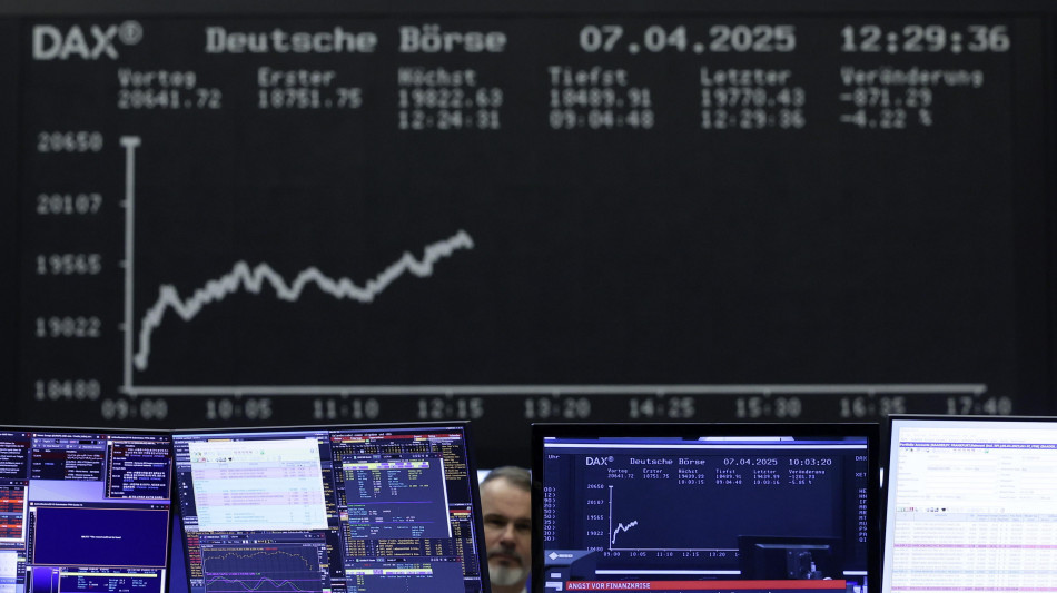 Borsa: l'Europa chiude contrastata, pesano i dazi