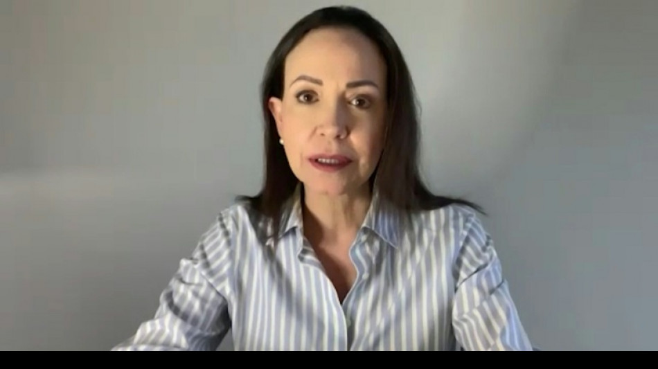 Mar&iacute;a Corina Machado apresenta sua vis&atilde;o da Venezuela p&oacute;s-Maduro