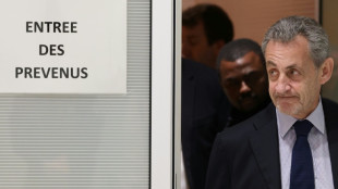 Nicolas Sarkozy est arriv&eacute; au tribunal pour le jugement du financement libyen