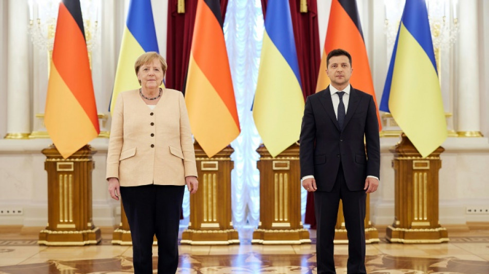 Merkel weist Selenskyjs Kritik an ihrer Russland-Politik zur&uuml;ck