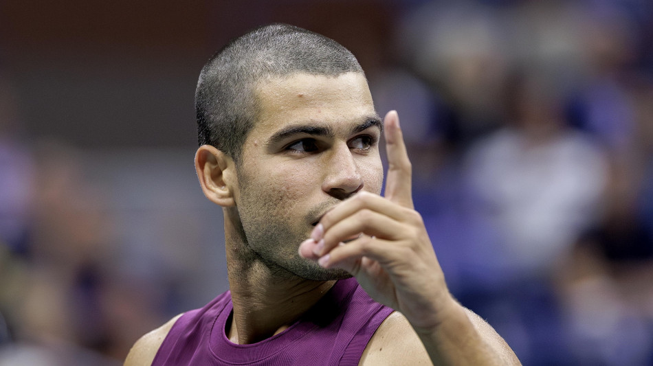 Us Open:Alcaraz, 'ora gioco tennis fantastico,mai così costante'