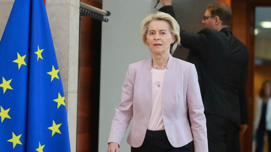 Von der Leyen annuncia gruppo donatori per la Palestina