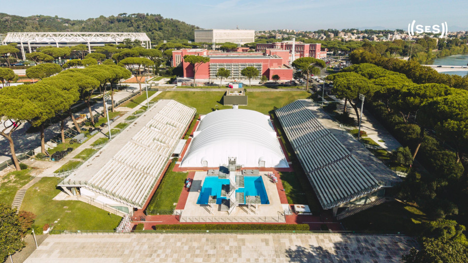 Foro Italico, la piscina dello Stadio del Nuoto torna coperta e fruibile tutto l'anno
