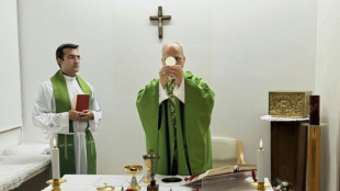 Le pape a c&eacute;l&eacute;br&eacute; une messe &agrave; l'h&ocirc;pital