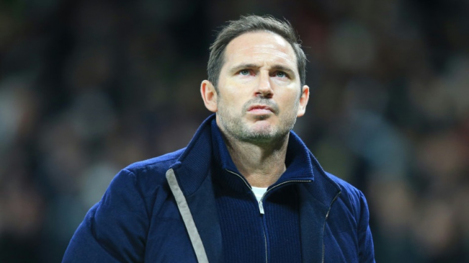 Lampard sacked as boss of troubled Everton