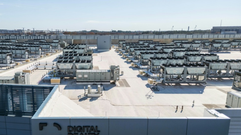 Un centre de données, vu de l'intérieur