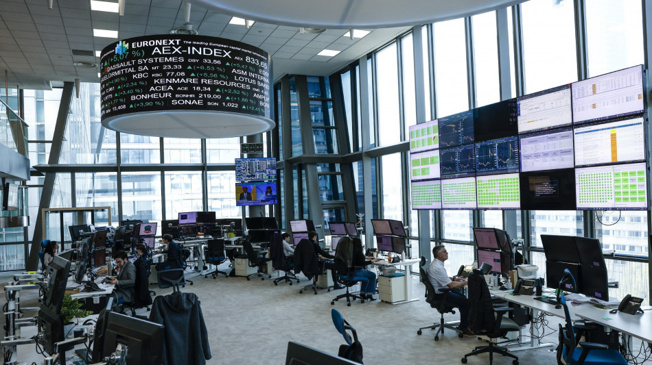 Borsa: l'Europa chiude in rialzo con l'Ia, lente su Medio Oriente