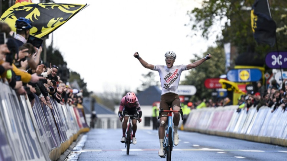 Cyclisme: Godon remporte la Fl&egrave;che braban&ccedil;onne, son "plus beau succ&egrave;s"