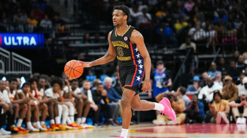 Basket: le fils a&icirc;n&eacute; de LeBron James s'illustre au All Star Game des lyc&eacute;ens