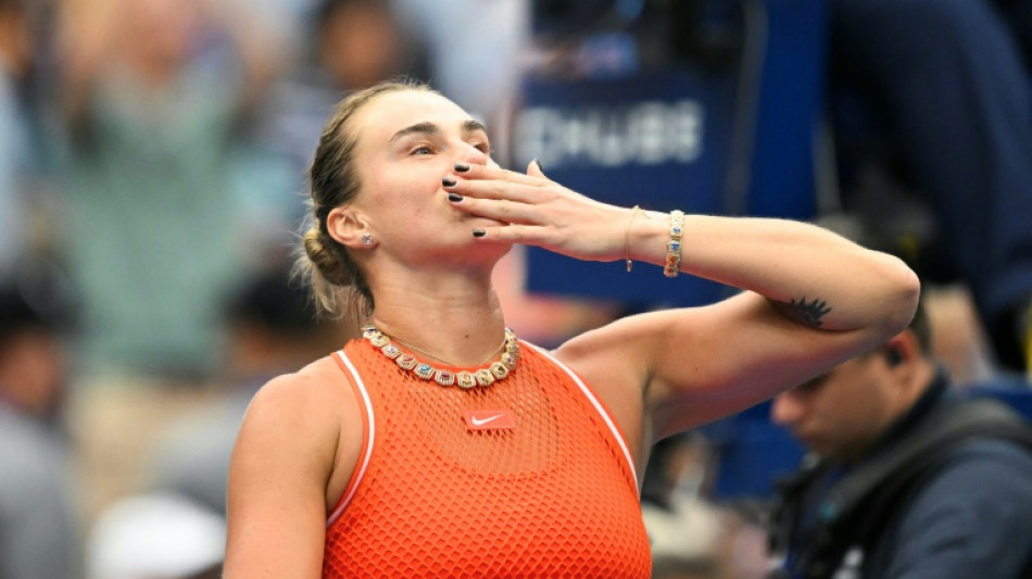Defending champion Sabalenka reaches US Open quarter-finals